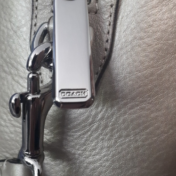 Coach Tan Leather Satchel - Picture 4 of 13